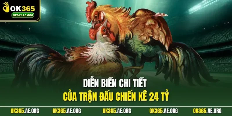 Diễn biến chi tiết của trận đấu chiến kê 24 tỷ